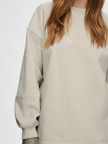 SELECTED FEMME Sweatshirt 'Yrsa' in Beige