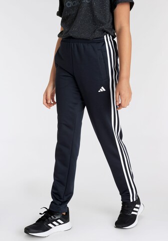 ADIDAS SPORTSWEAR Regular Спортен панталон 'Train Essentials Aeroready 3-Stripes -Fit' в черно: отпред