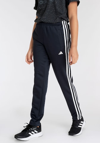 Regular Pantaloni sport 'Train Essentials Aeroready 3-Stripes -Fit' de la ADIDAS SPORTSWEAR pe negru: față