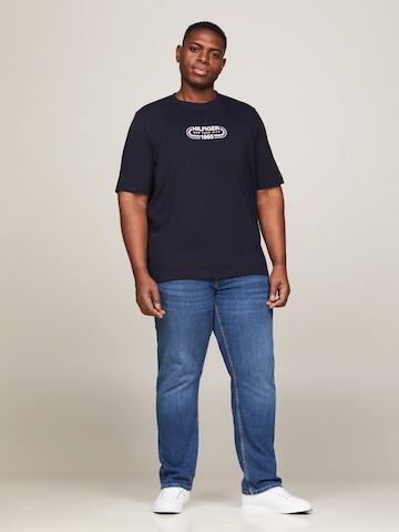 Tricou de la Tommy Hilfiger Big & Tall pe albastru