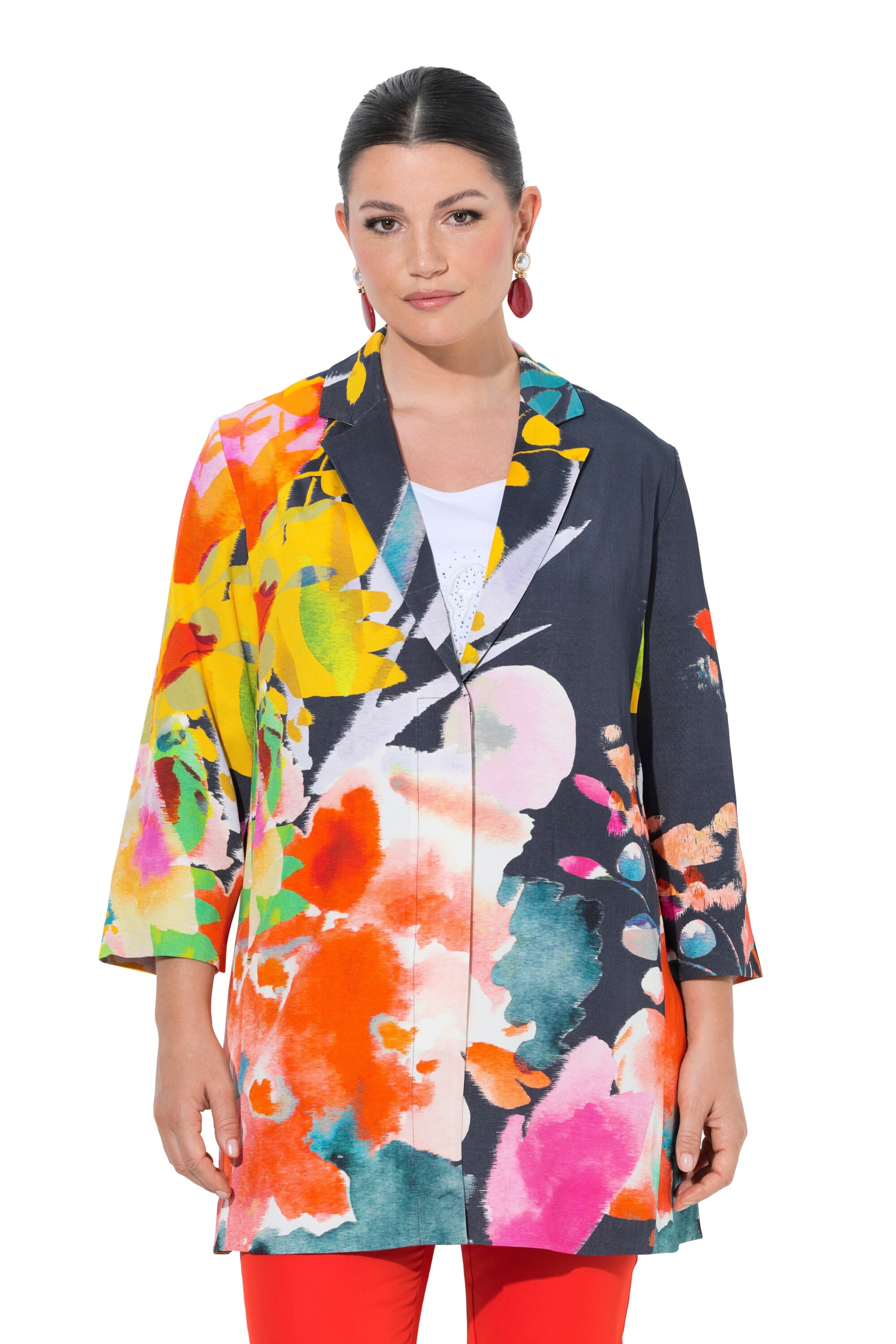 Ulla Popken Blazer in Mixed colours: front