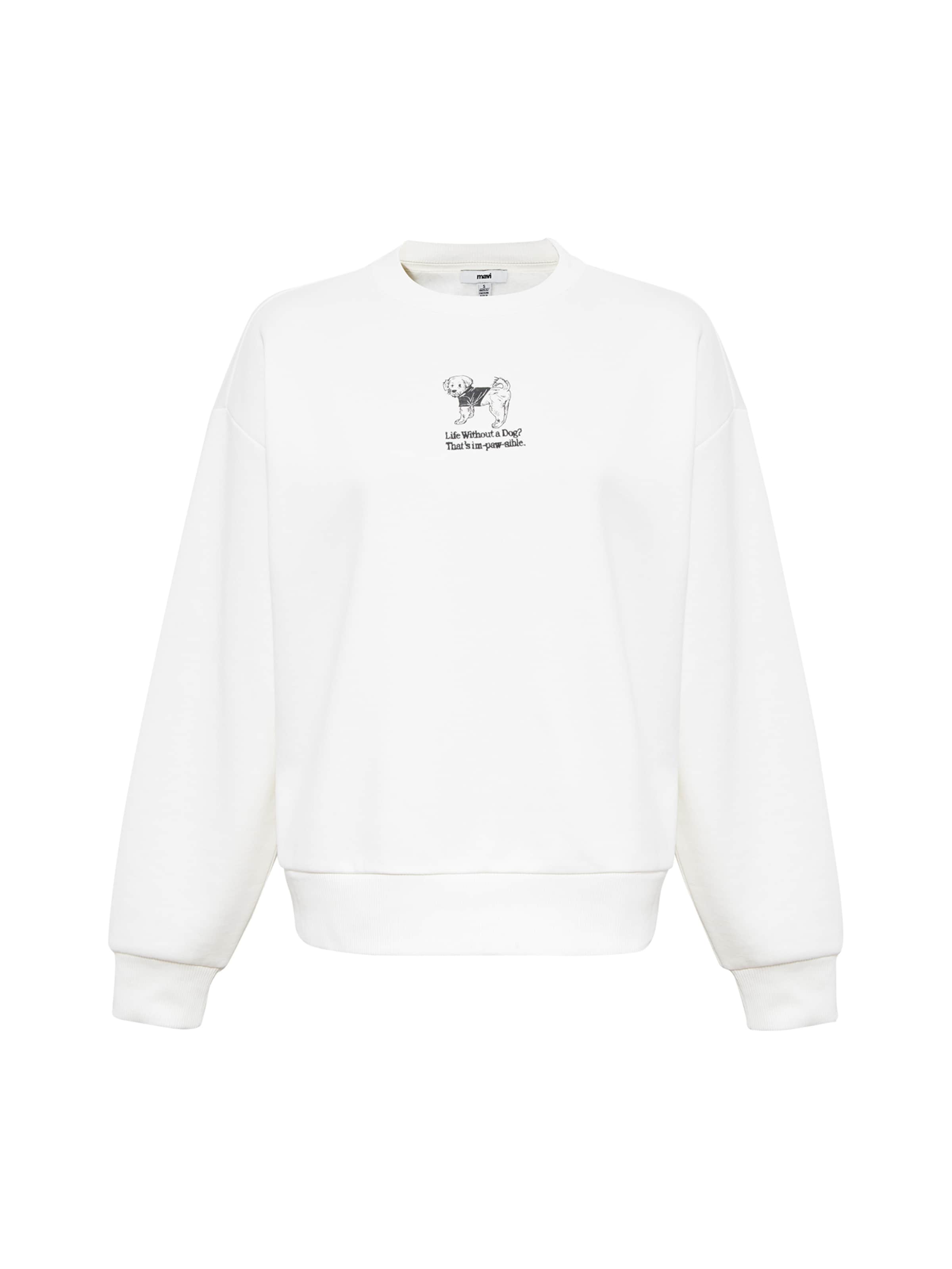 Mavi Dressipluus, värv valge: eest vaates