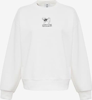 balta Mavi Megztinis be užsegimo: priekis