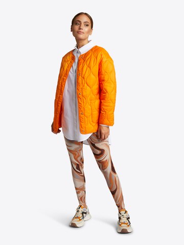 Rich & Royal - Skinny Leggings em laranja