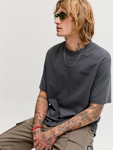 JACK & JONES T-Shirt 'JJEARCHIVE' in Grau