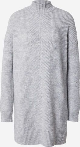 ONLY Knit dress 'DINA' in Grey: front