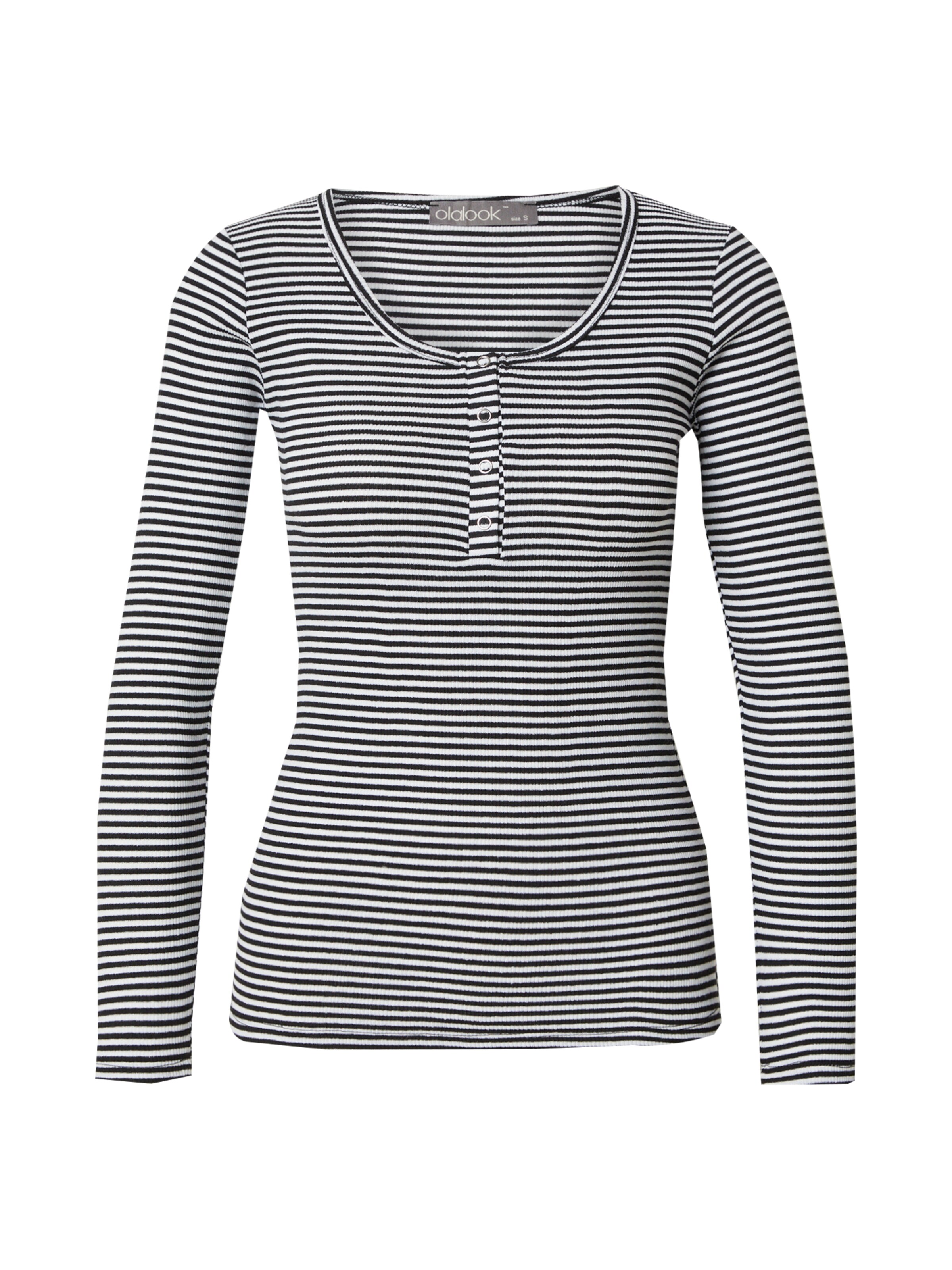 olalook Μπλουζάκι σε μαύρο: μπροστά