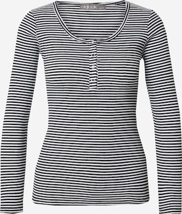 T-shirt olalook en noir : devant