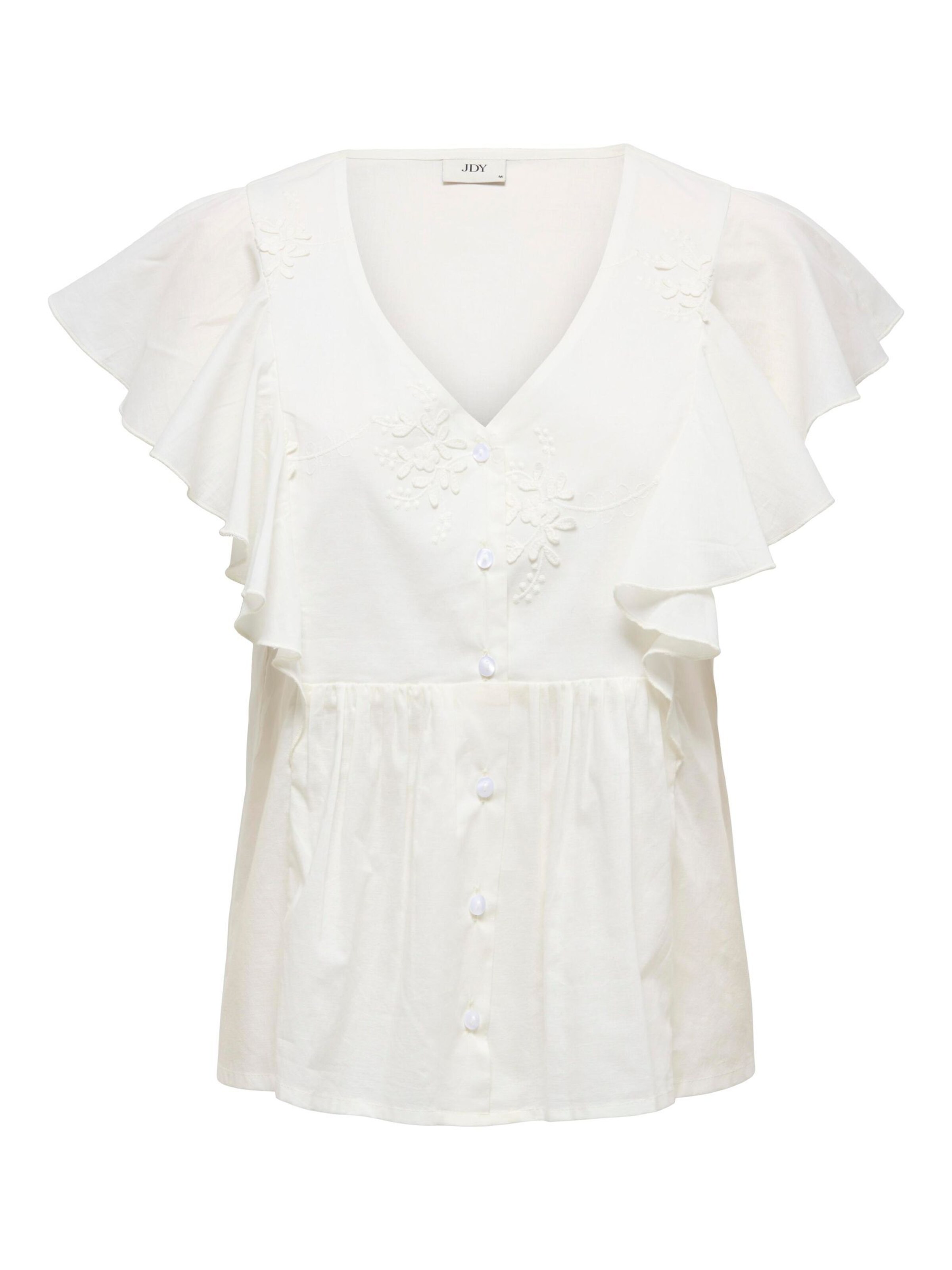 JDY Blouse 'JDYMaddox' in Wit: voorkant