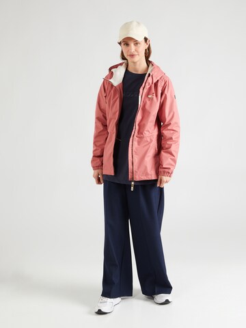 Ragwear Between-Season Jacket 'DANKKA' in Pink