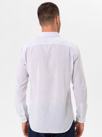 Regular fit Camicia 'Fleano' di By Diess Collection in bianco