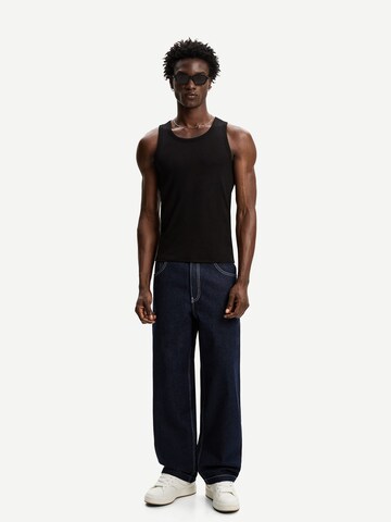 Bershka Baggy Jeans in Blauw