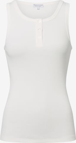 Marie Lund Top in Weiß: Vorderseite
