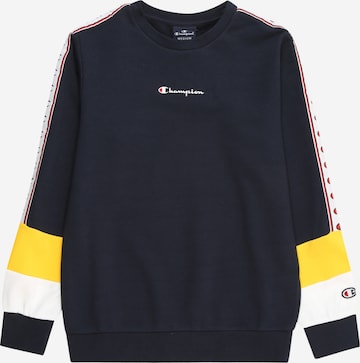 Champion Authentic Athletic Apparel Sweatshirt i blå: framsida