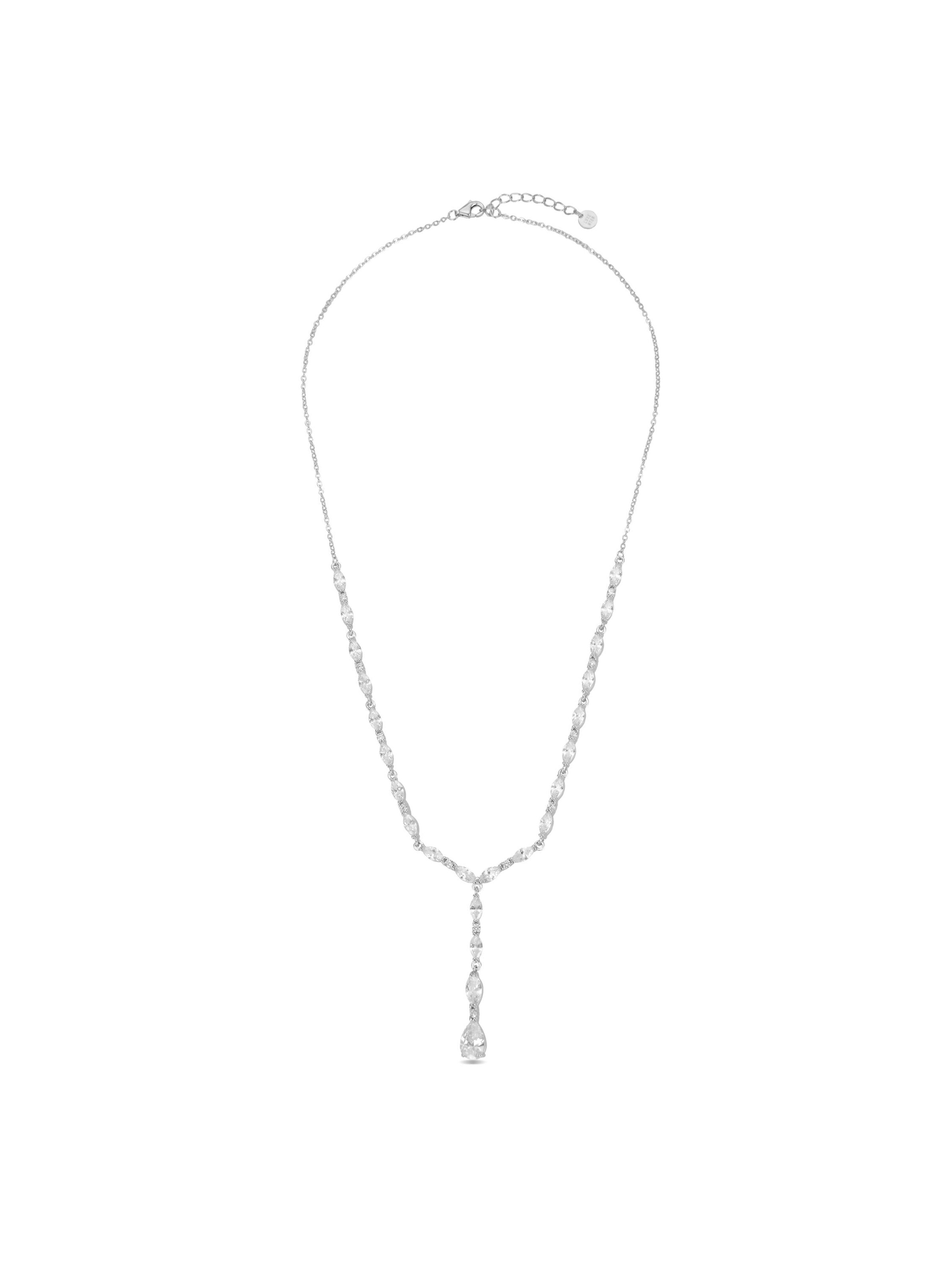 Luxenter - Cadena 'Jibki' en plata: frente