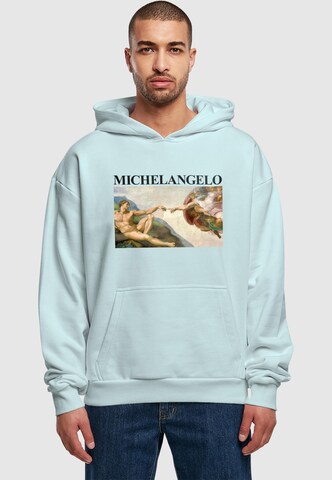 Sweat-shirt Merchcode en bleu : devant