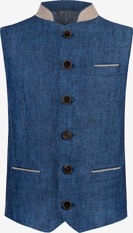 STOCKERPOINT Vest 'MATINO' in Blue: front