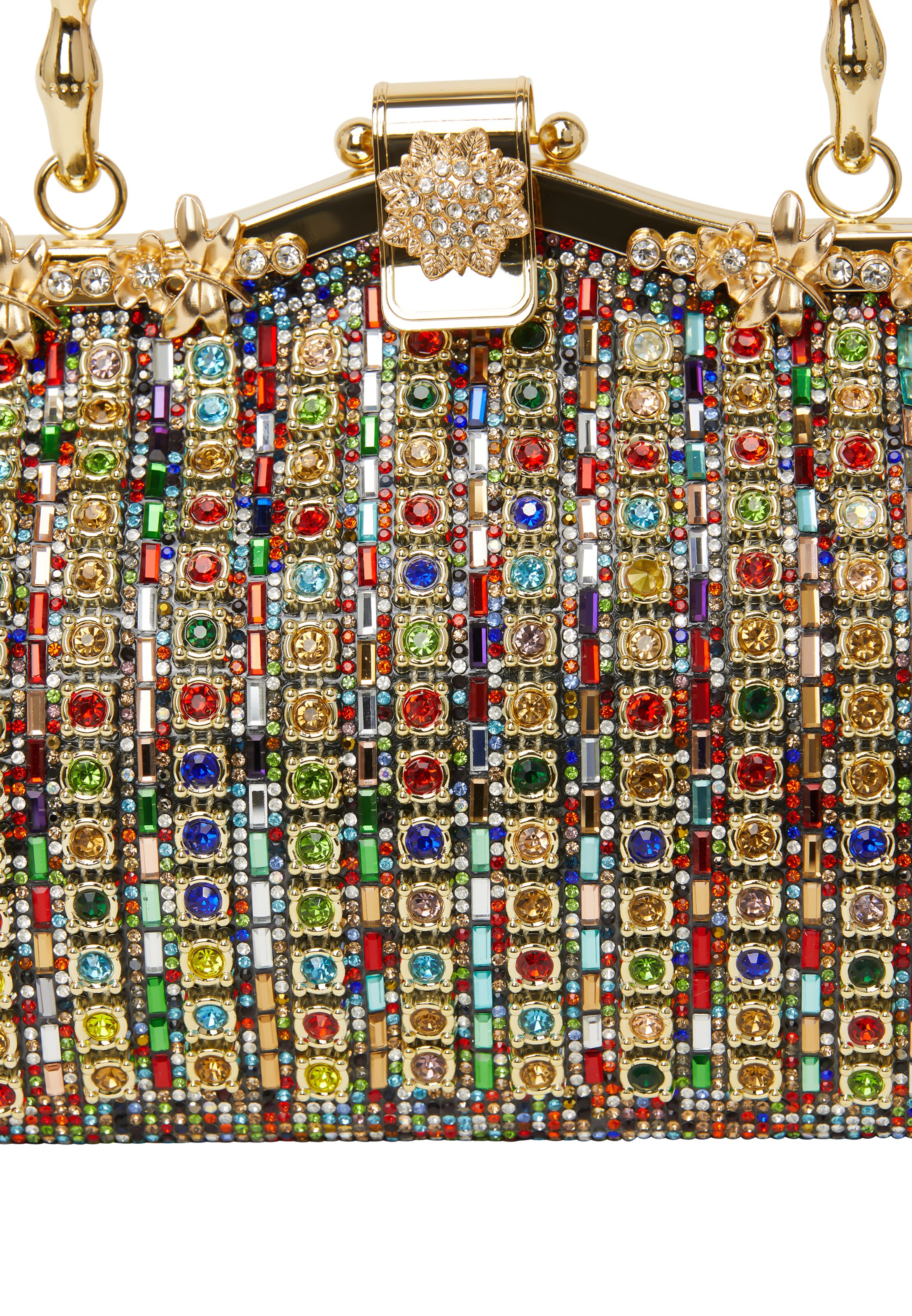 faina - Bolso de noche en oro