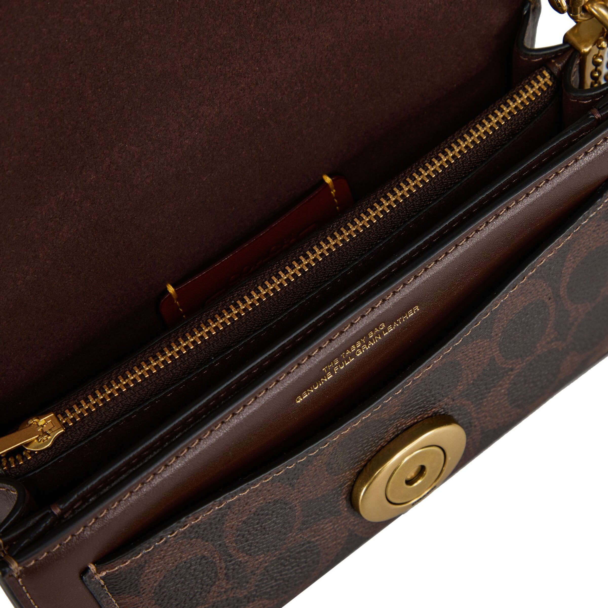 COACH Наплечная сумка 'Tabby' в Коричневый