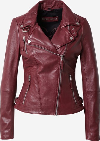 FREAKY NATION Between-Season Jacket 'BikerPrincess' in Red: front