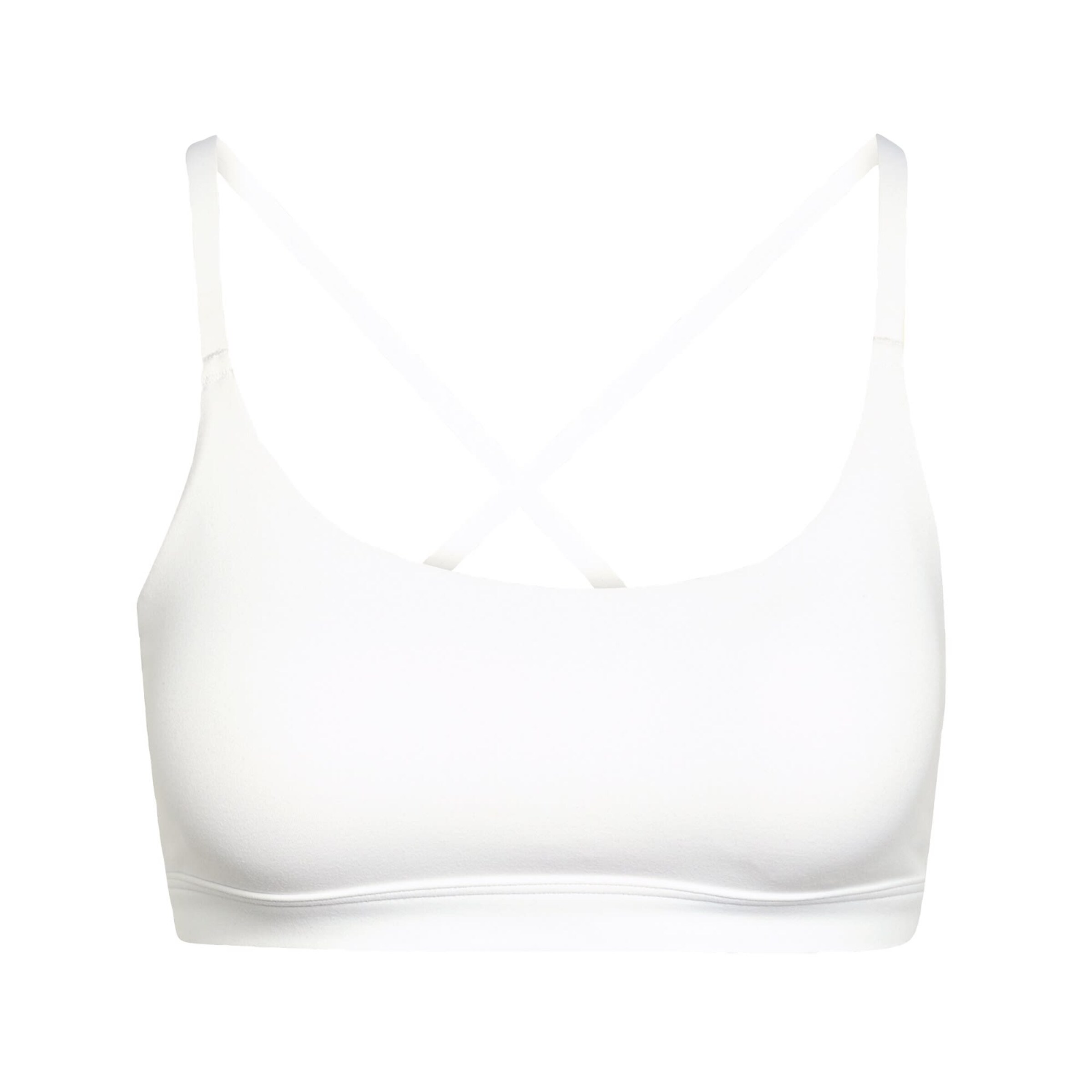Soutien-gorge de sport 'All Me' ADIDAS PERFORMANCE en blanc : devant