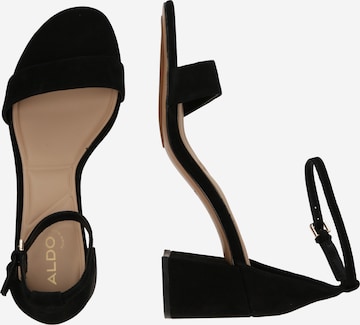 ALDO Sandały z rzemykami 'PRISTINE' w kolorze czarny