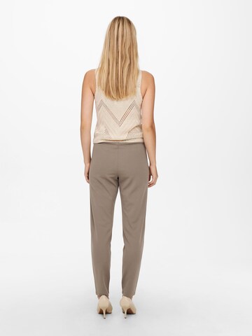 JDY Regular Pleat-Front Pants 'Catia' in Grey