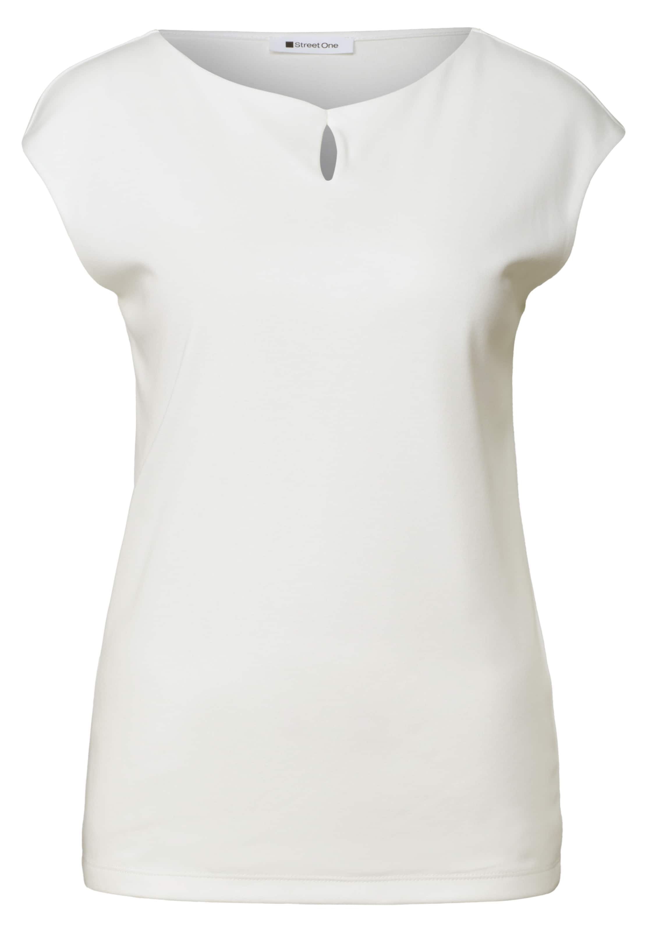 STREET ONE Shirt in White: front