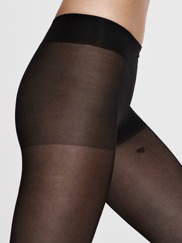 Bataillon Belette Tights 'Strumpfhose 40 den schwarz – semitransparent & reißfest' in Black