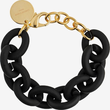 Cheeky Chain Munich Armband 'Chunky Soft' in Schwarz: Vorderseite