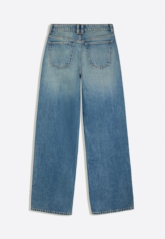 Wide leg Jeans di Bershka in blu