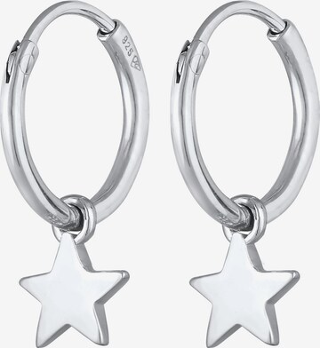 Boucles d'oreilles ELLI en argent : devant