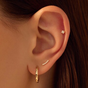 Beloro Jewels Earrings in Gold: front