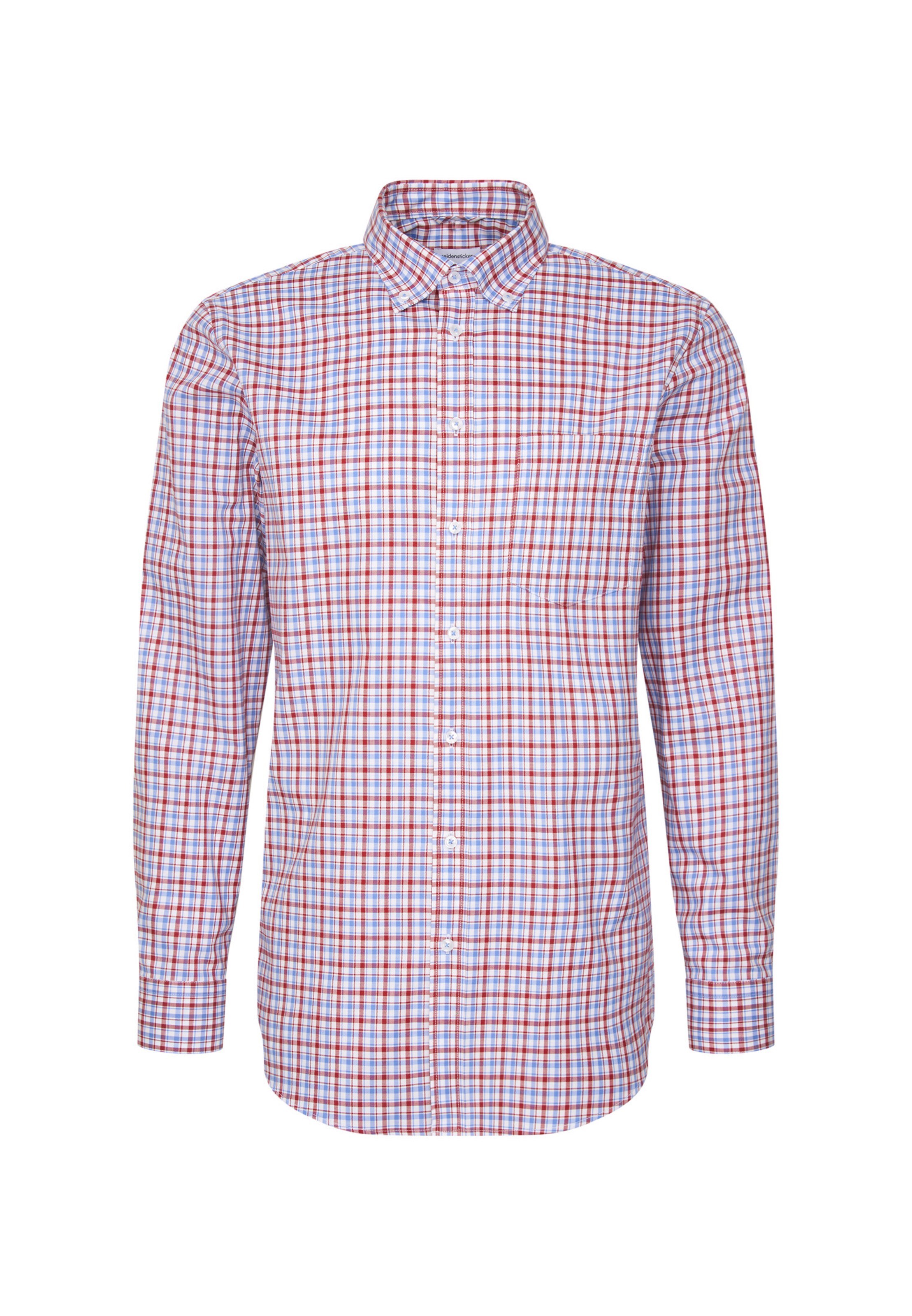 Coupe regular Chemise SEIDENSTICKER en rouge : devant