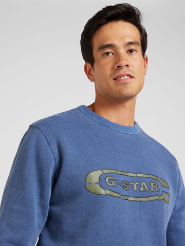 G-STAR Sweatshirt in Blau