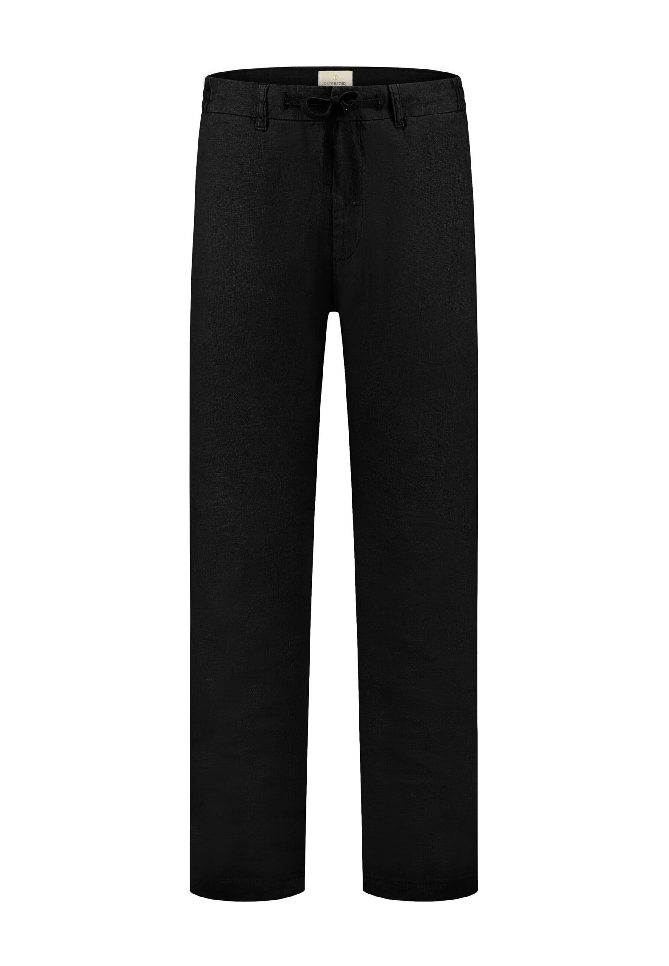 Dstrezzed Hose 'James' in Schwarz: Vorderseite