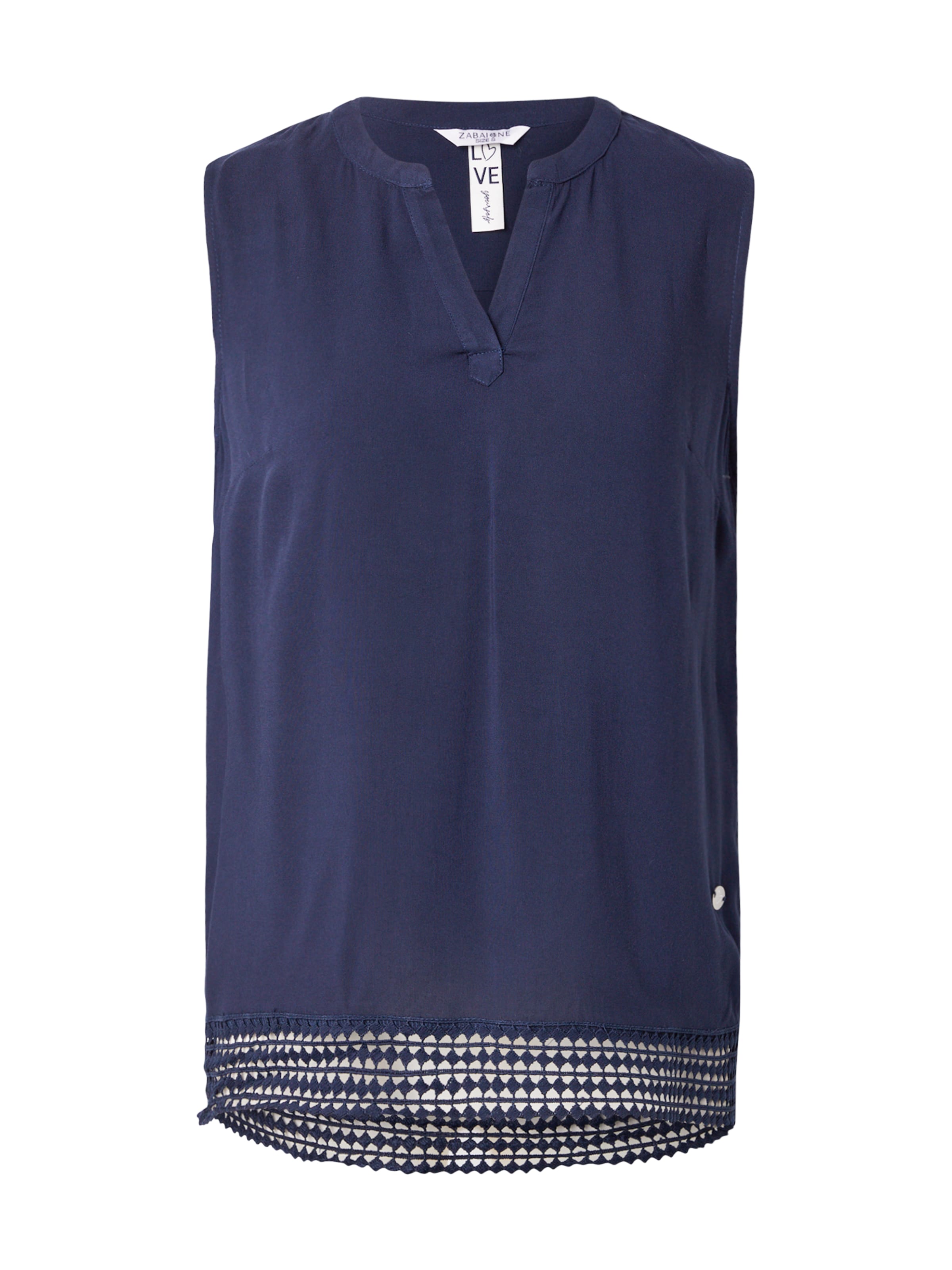 ZABAIONE Pluus 'So44relle', värv sinine: eest vaates