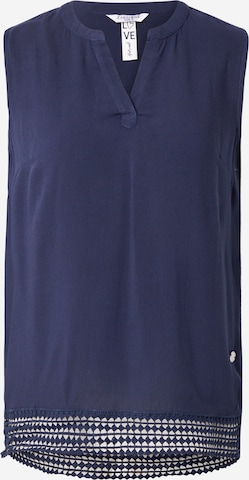 ZABAIONE Blus 'So44relle' i blå: framsida