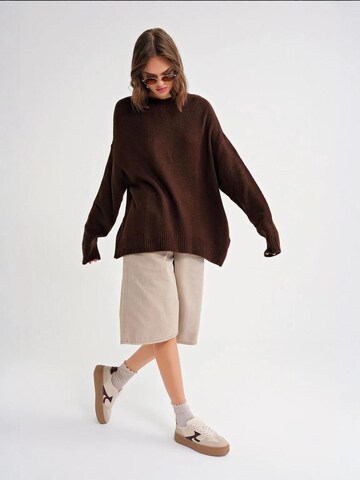 MixRay - Pullover 'Pullover' em castanho
