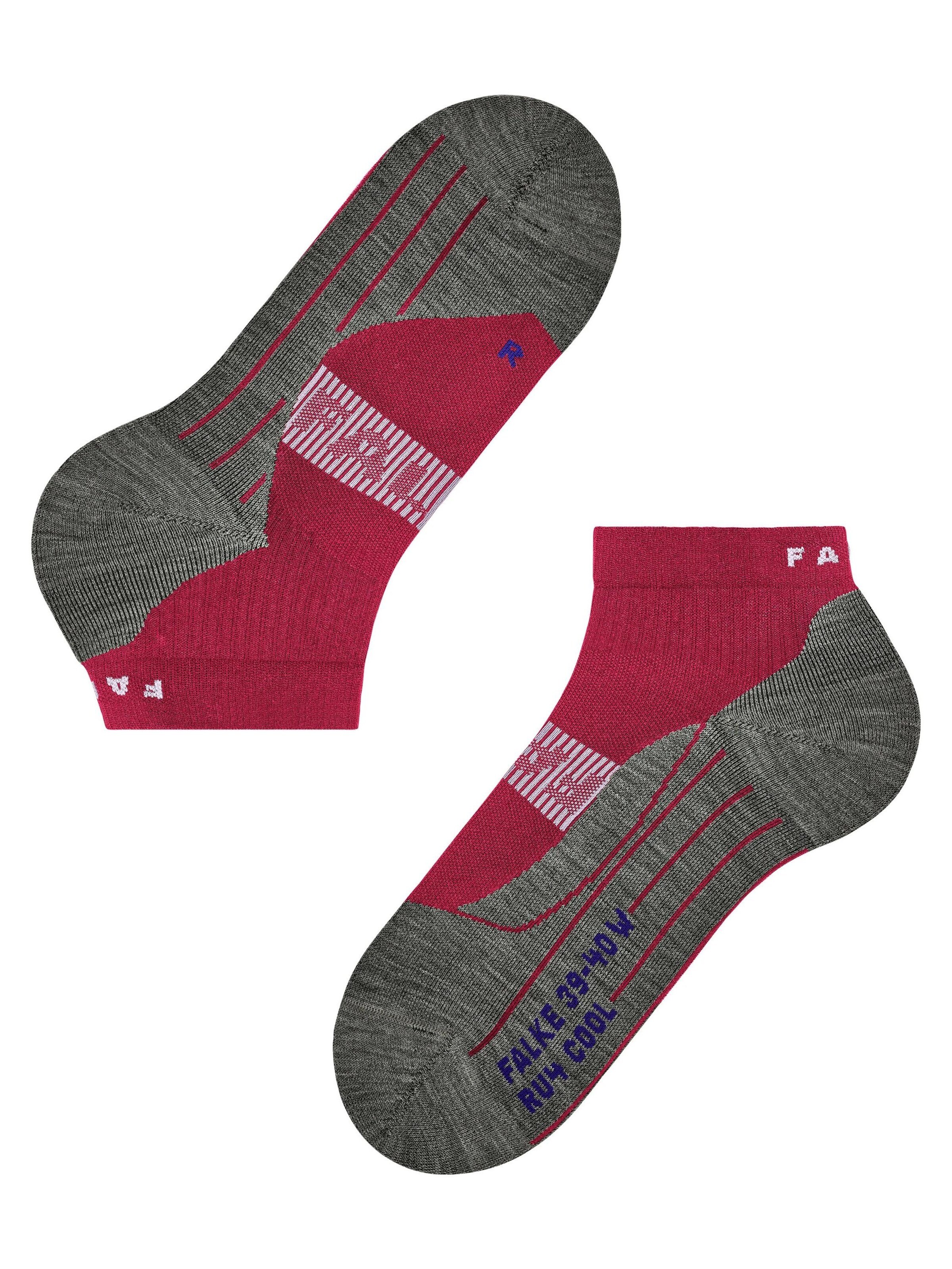 FALKE Athletic Socks 'RU4 Endurance Cool Short' in Pink