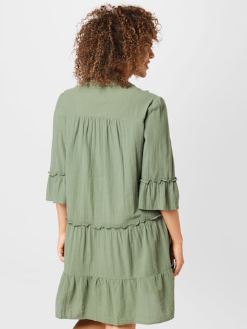 Vero Moda Curve Kleid 'Giana' in Grün