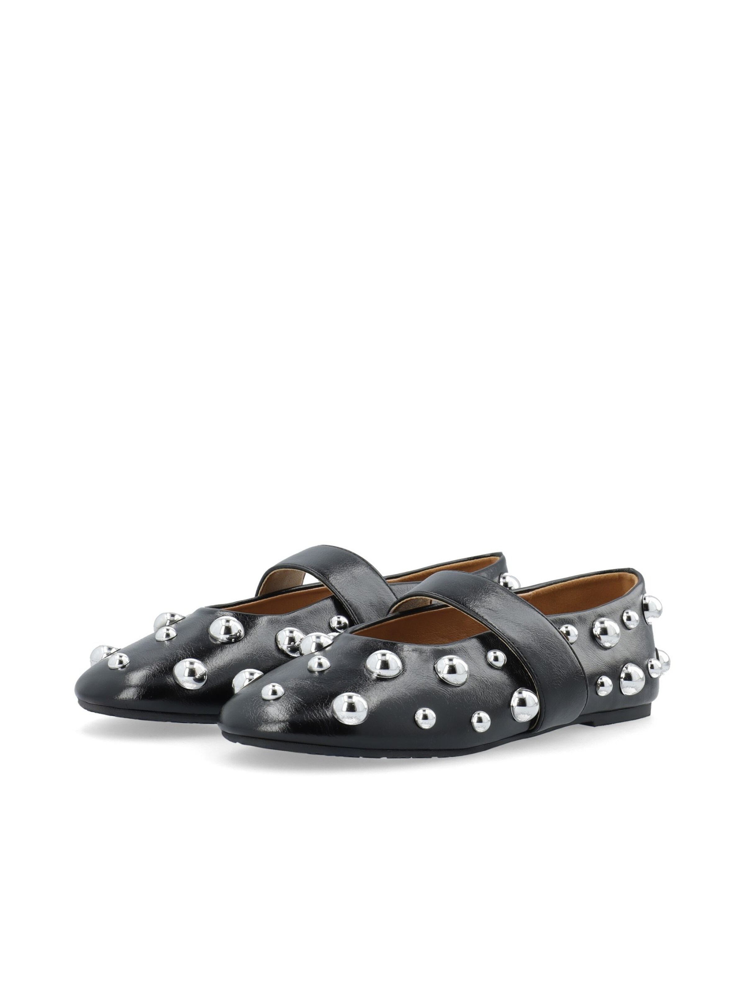 Bianco Ballerina 'Luna' in Zwart