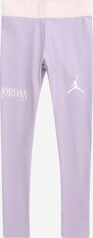 Skinny Leggings di Jordan in lilla: frontale