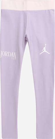 Skinny Leggings Jordan en violet : devant