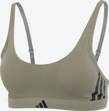 ADIDAS SPORTSWEAR Bra 'Essentials' in Green: front