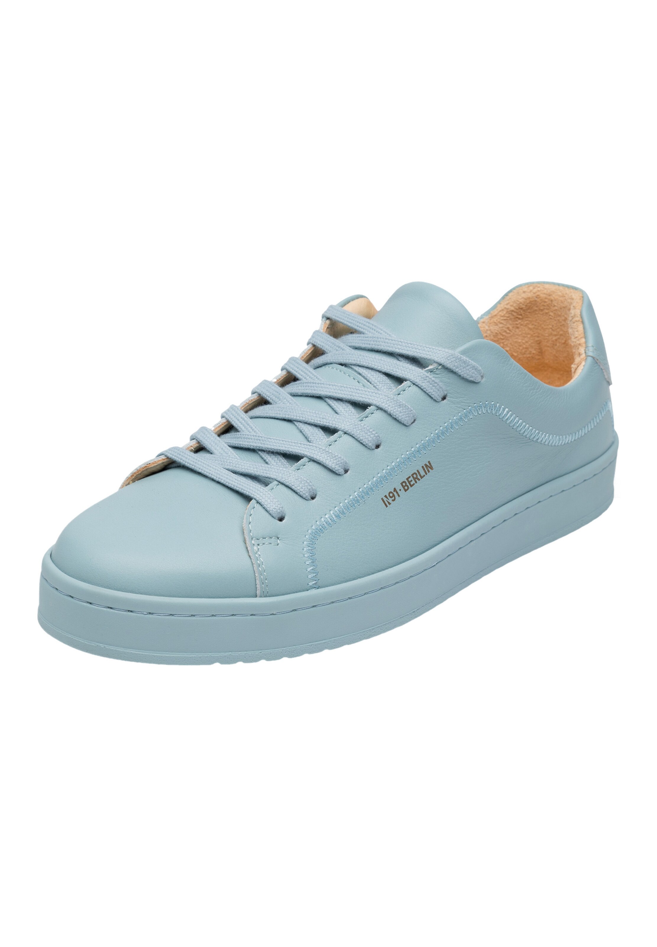 N91 Platform trainers 'Original Draft BA' in Blue: front