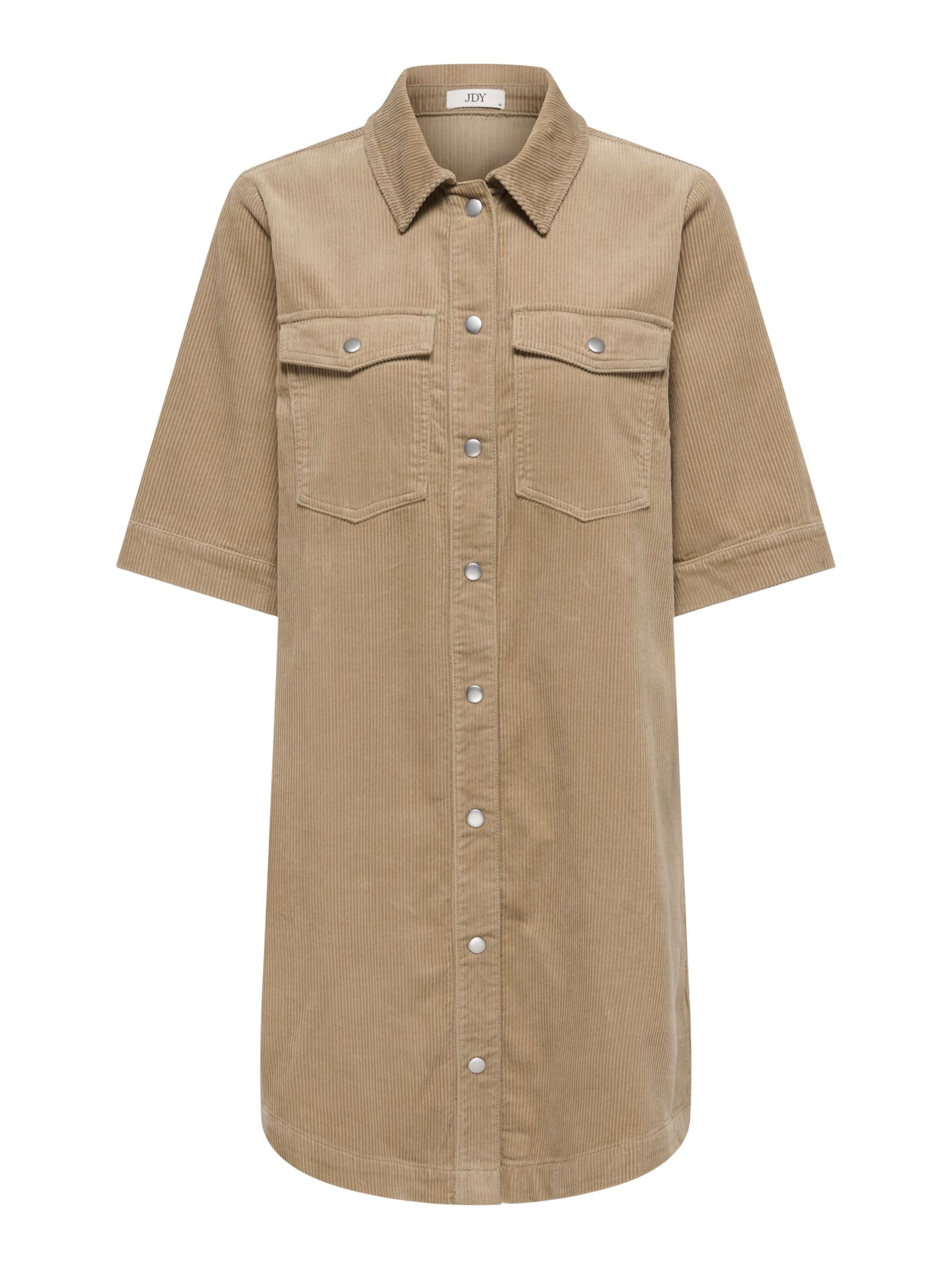 JDY - Vestido camisero 'JDYShiraz' en plata: frente