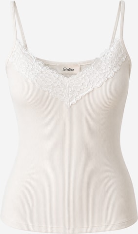 Haut About You x Dani Klieber en blanc : devant