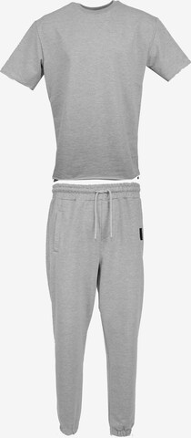 Tom Barron Tracksuit in Grey: front