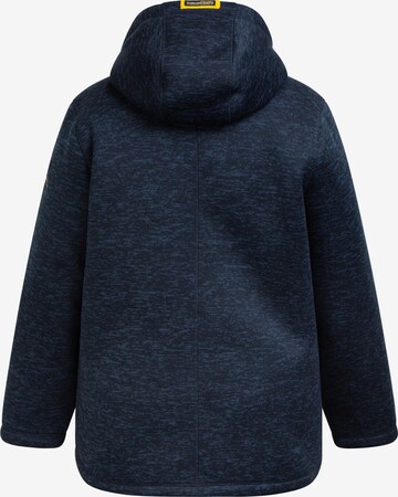 Schmuddelwedda Fleece jas in Blauw